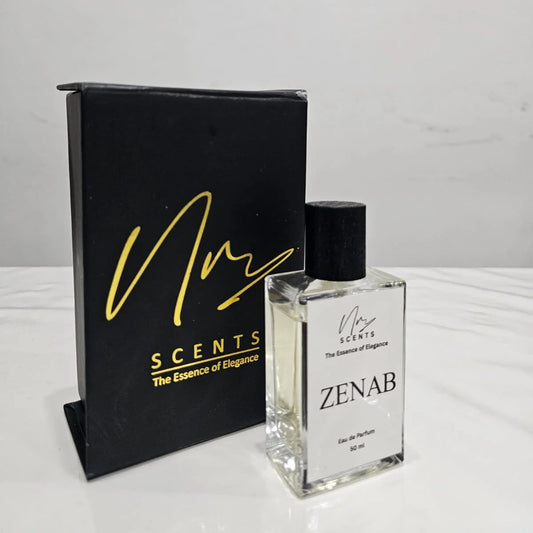 ZENAB – Premium Women’s Perfume | Soft & Musky Fragrance | NR Scents | 50ml.