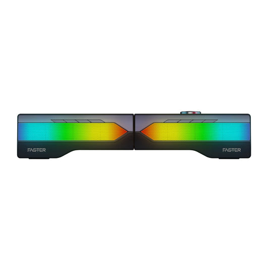 Faster 10W RGB Dual Gaming Wired Rechargeable BT Speaker | 5Wx2 | G2000