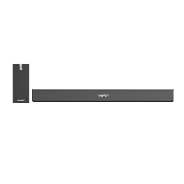 Faster SOUNDBAR 60W Wired BT Speaker 2.1C | 15Wx2 + 30W Sub | 30" Length | XB6000