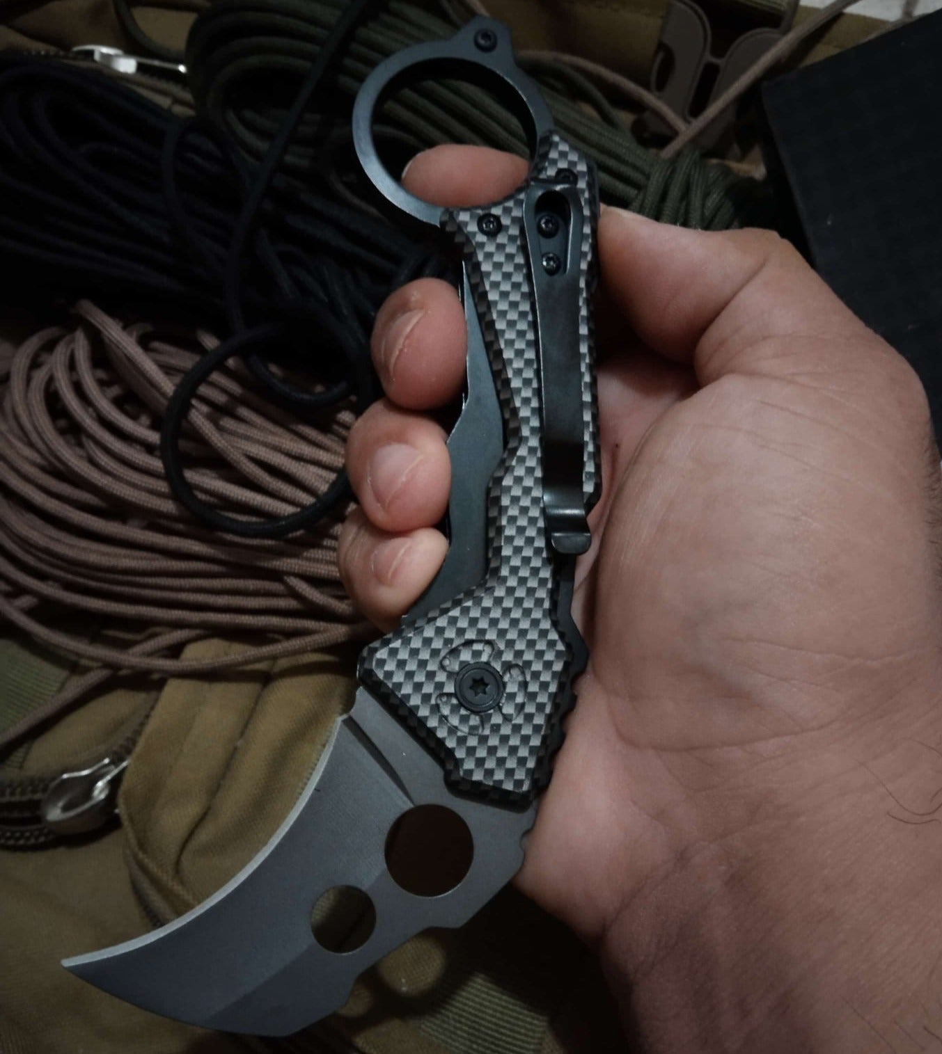 Compact Folding Karambit Knife | DA46