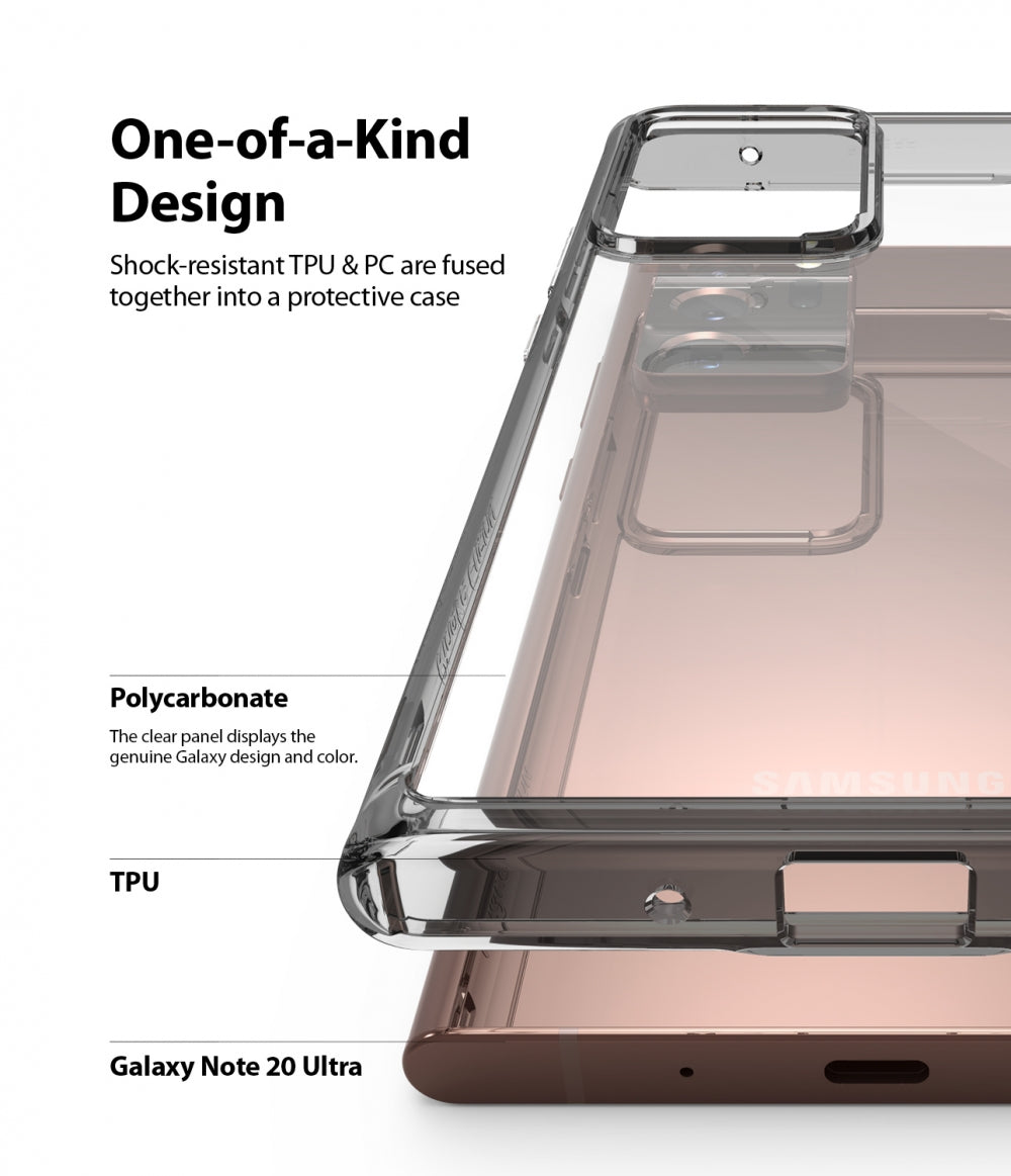 Ringke Fusion Silicon Clear Cover for Samsung Galaxy Note 20 Ultra