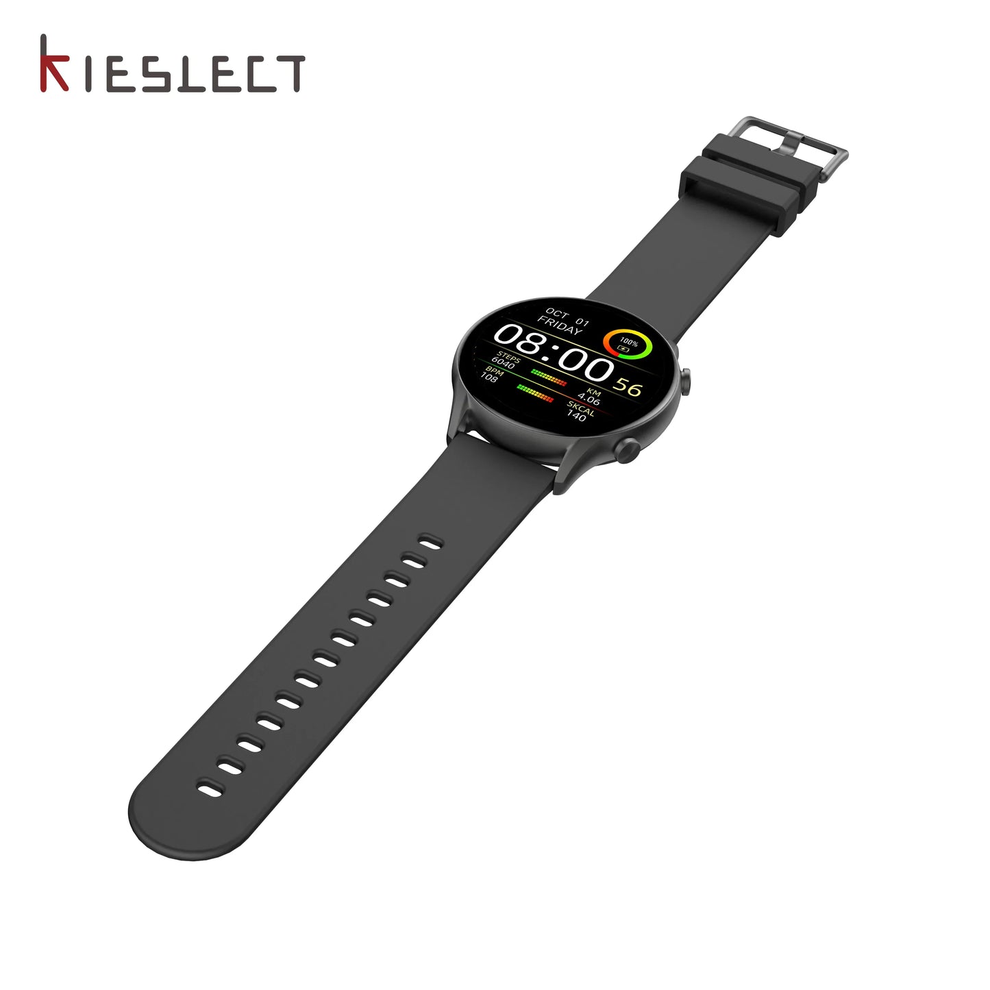 Kieslect Kr IP68 1.32" Semi-Amoled Round Dial Calling SmartWatch