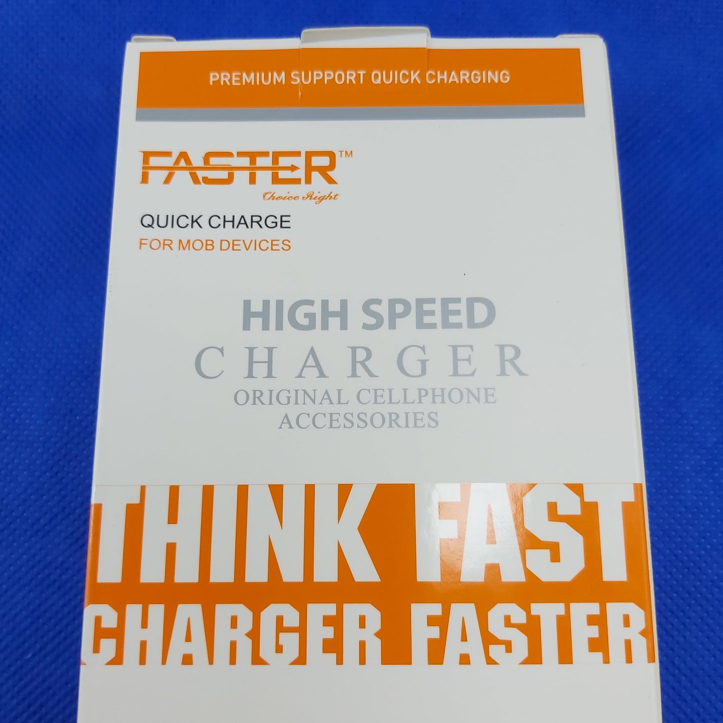 Faster Adaptive Fast Charger | Single port | Micro USB cable included | 2.1A | FAC-900