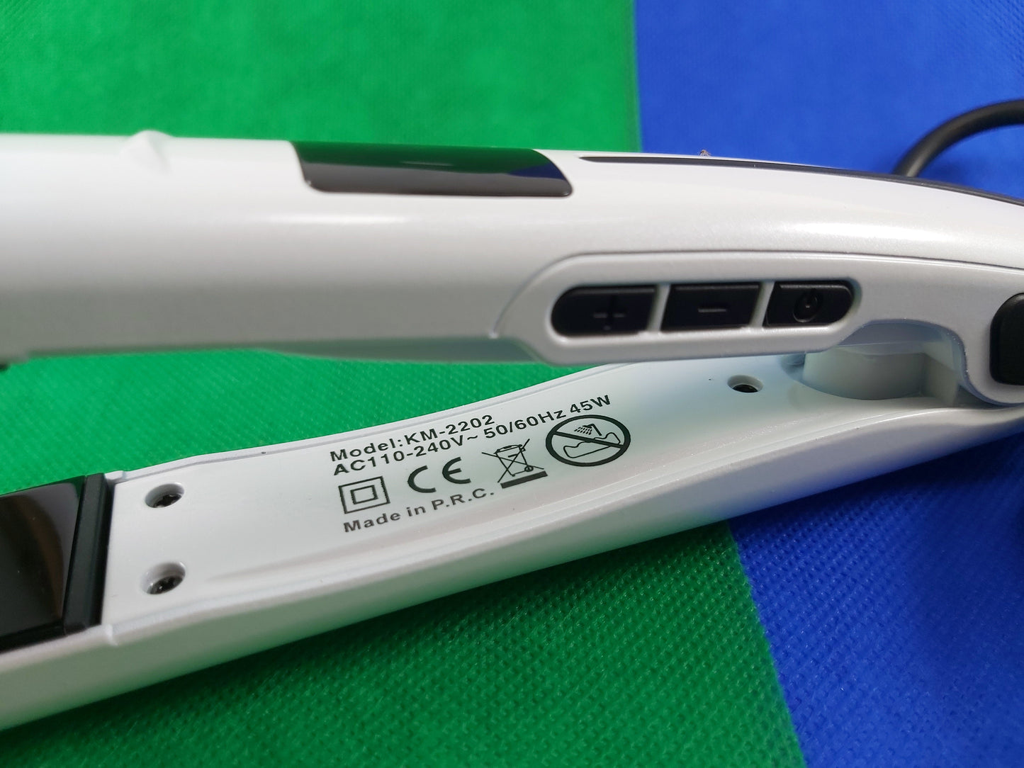 Kemei Hair Iron / Straightener | 45W | 450°F in 30sec