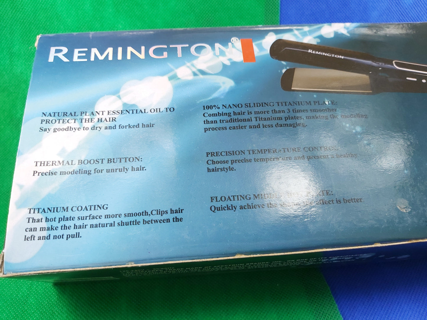 Remington Hair Iron / Straightener | Rapid Heating