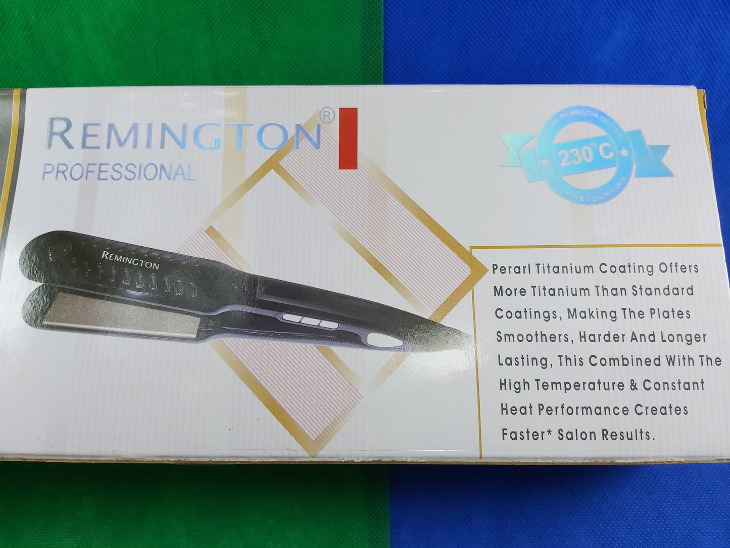 Remington Hair Iron / Straightener | Rapid Heating | Light Brown