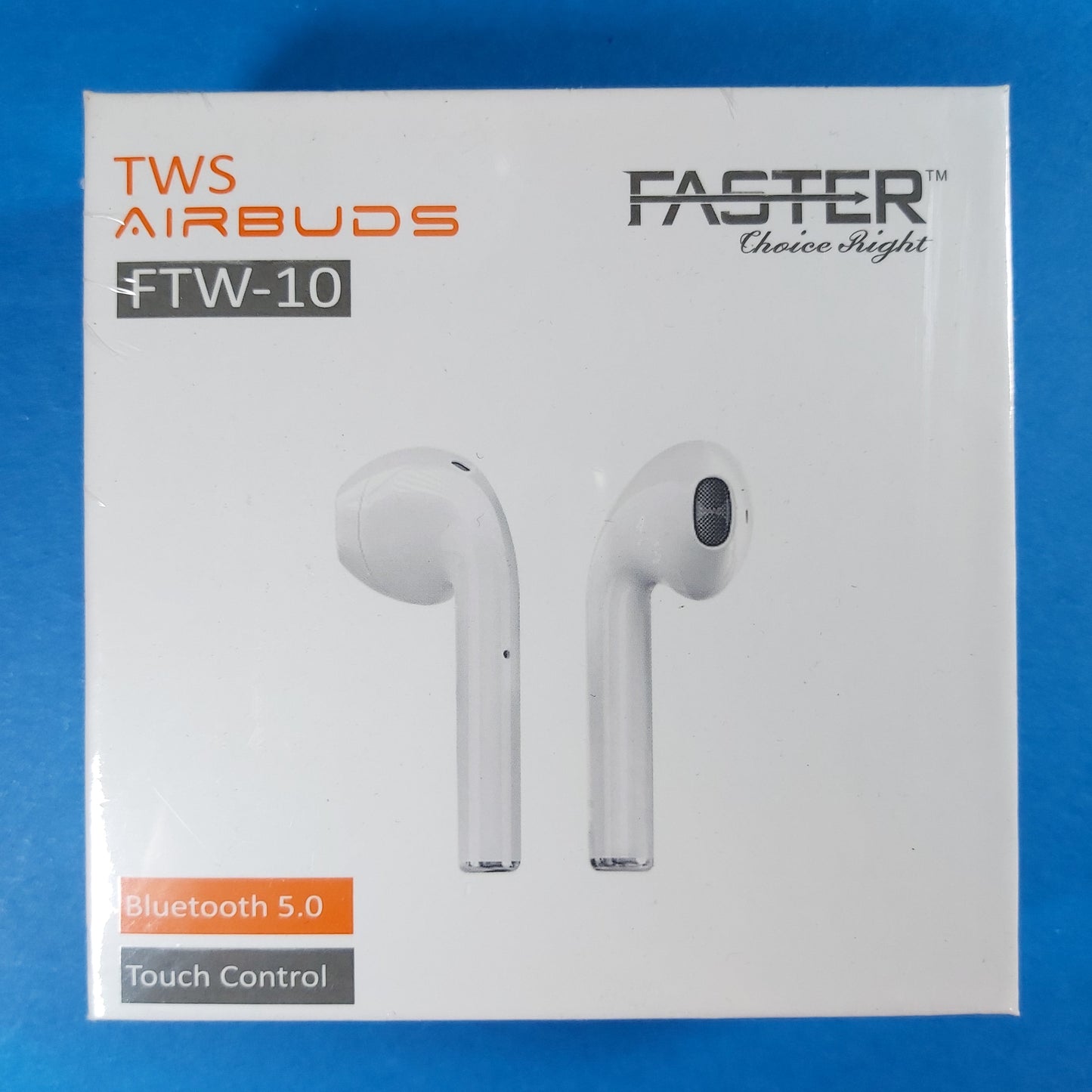 Faster AirBuds | Bluetooth V5.0 | Touch Control+Noise Reduction