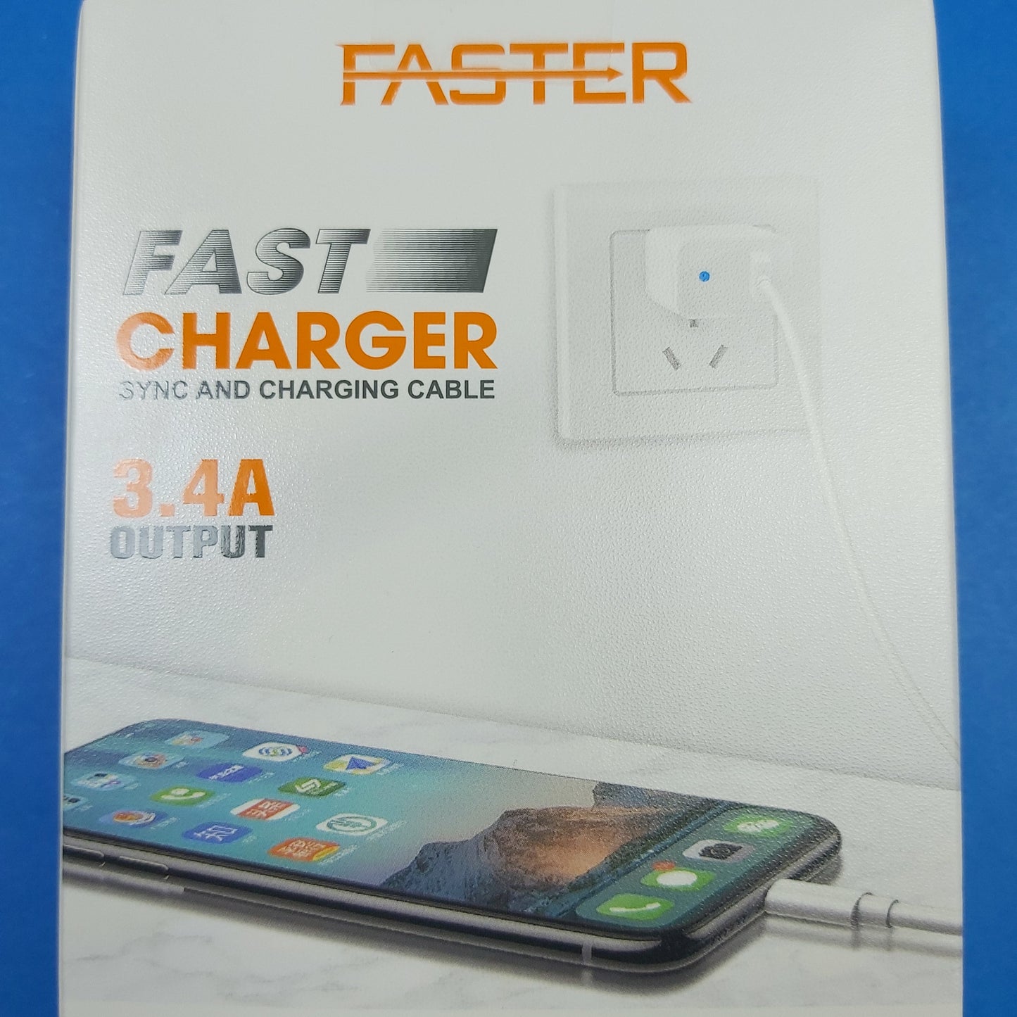 Faster QC3.0 18W Quick Charger | Type-C Braided Cable Included | FAC-920