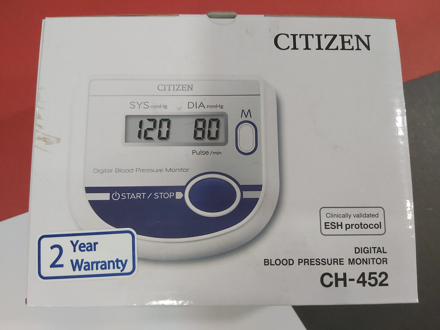 Citizen Digital Blood Pressure Monitoring Apparatus | BP Set | CH-452