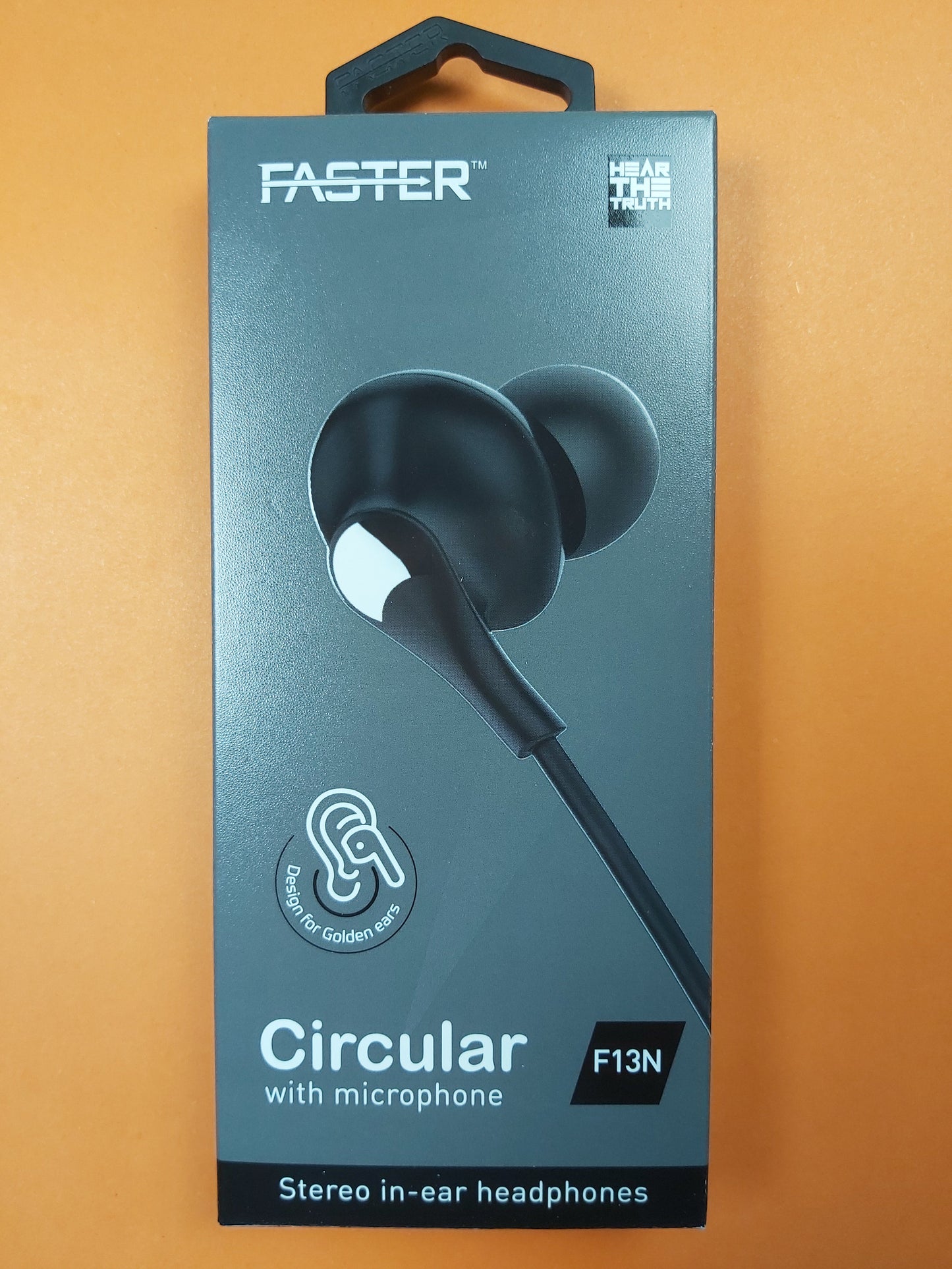 Faster F13N Durable Handsfree | Best For Music | In-Ear Design | 13mm Driver