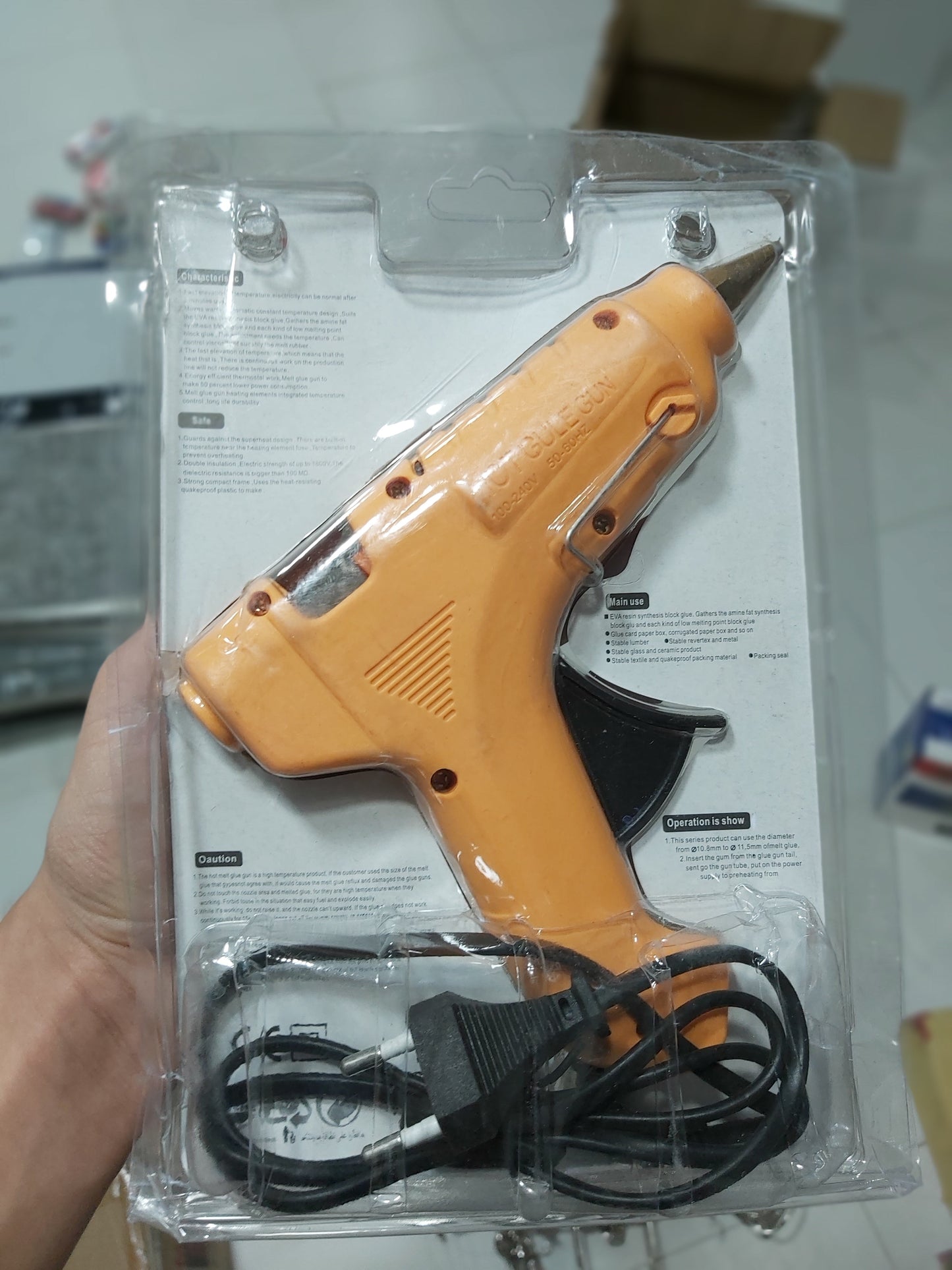 SENSA 60W Hot Glue Gun | Thick/Normal Rod | Light Indicator on handle | SGG195