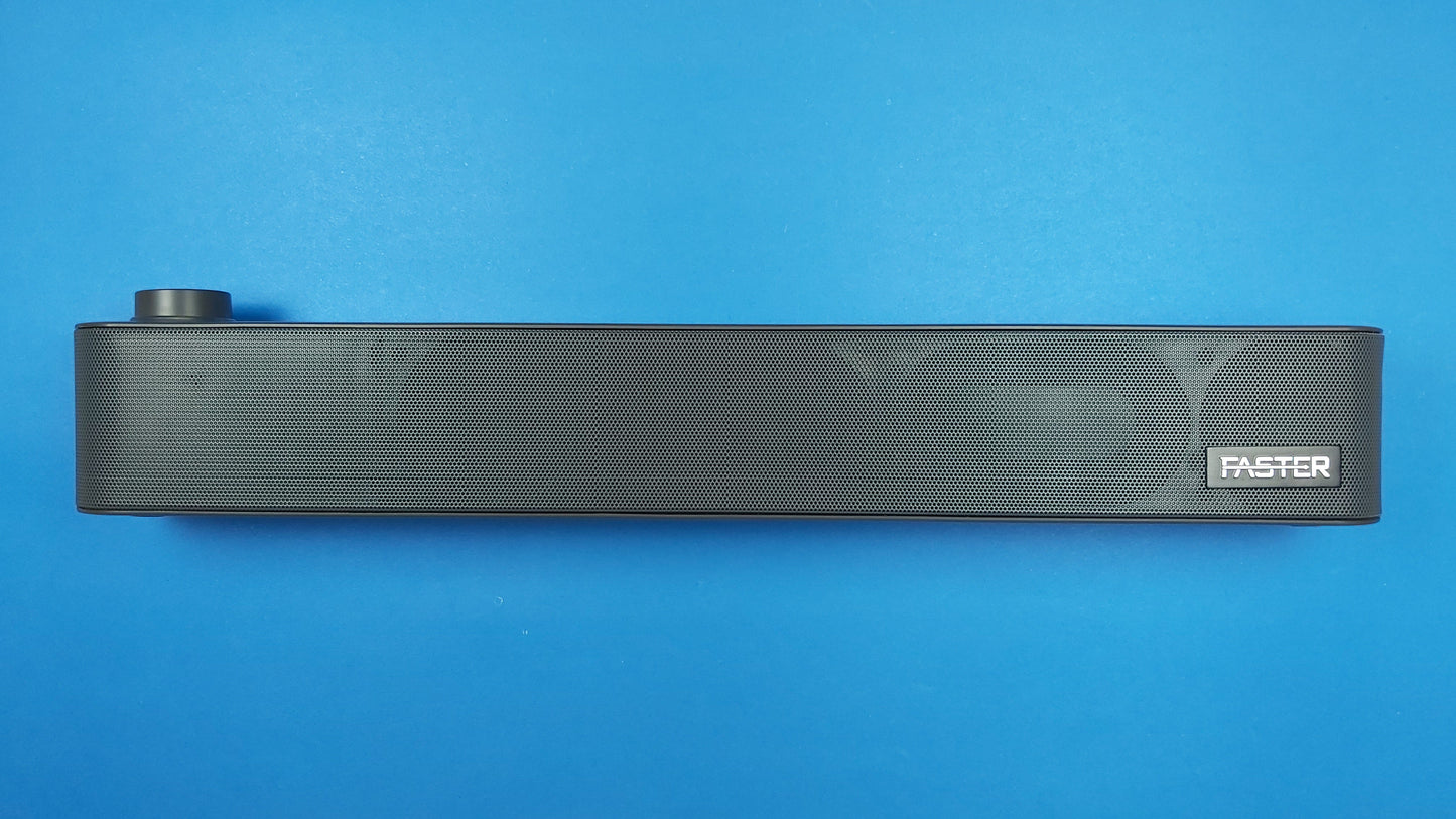 Faster SOUNDBAR 12W Rechargeable BT Speaker | 6Wx2 | Z5