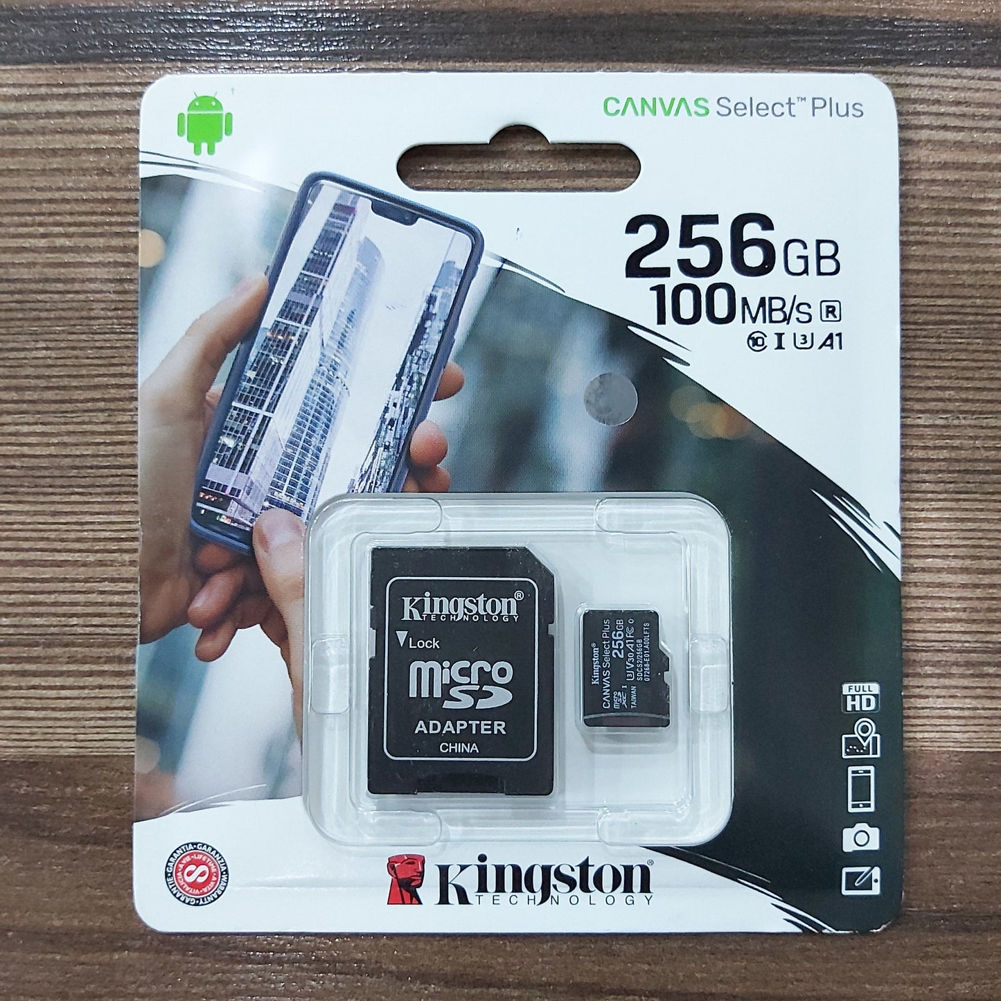 Kingston 256GB Micro SD Card | 100MB/s | Original