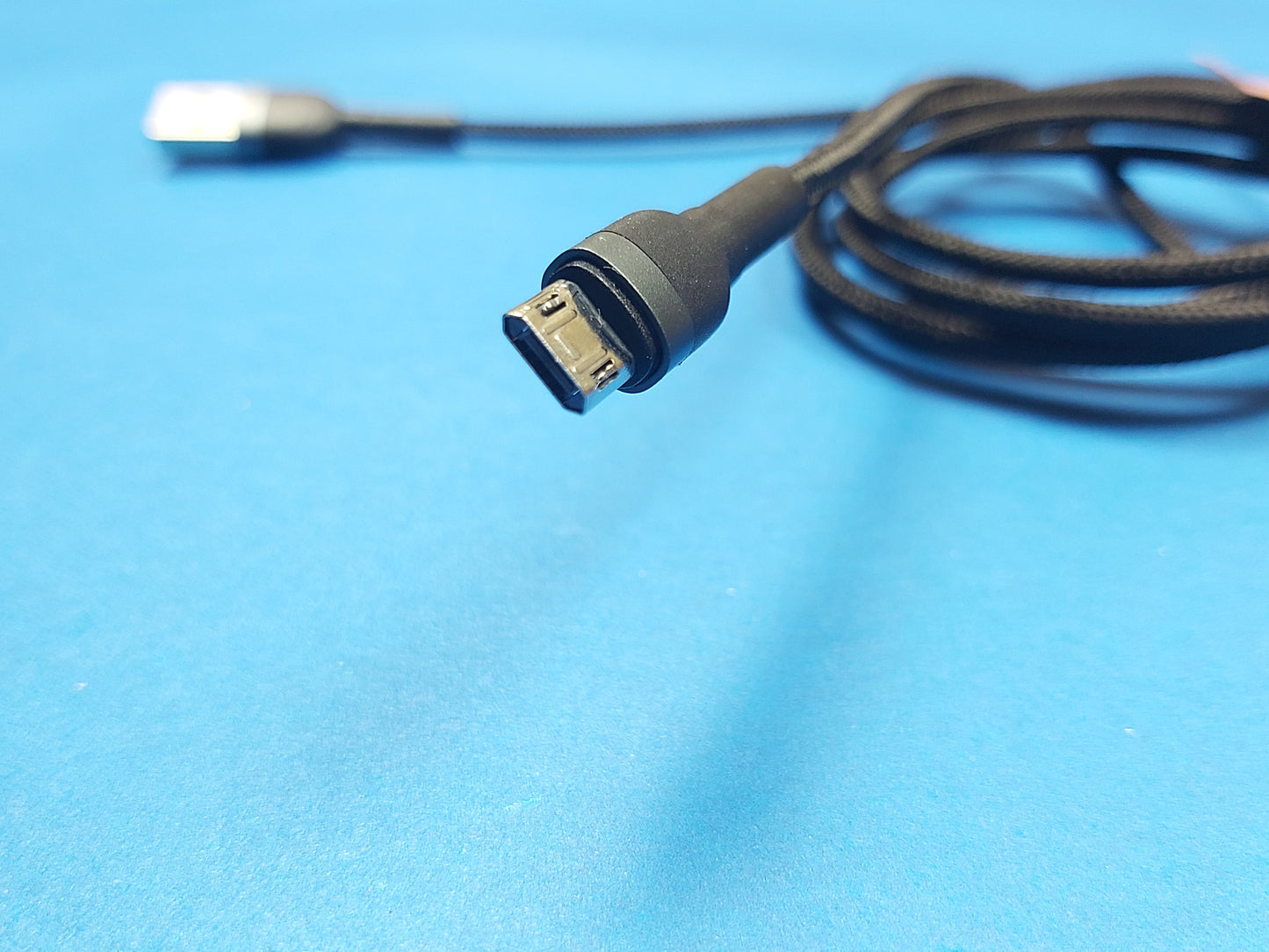 Faster Fabric Braided 1.2 meter Data & Charging Cable | Reversible Micro/Type-C | Super Durable | FC-06