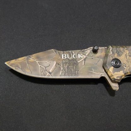 BUCK Camo Folding Knife | X69B | 3.5/8"