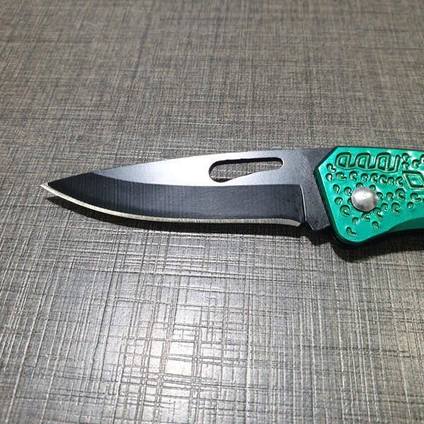 XuHang Mini Folding Knife Green | 2.5/6"