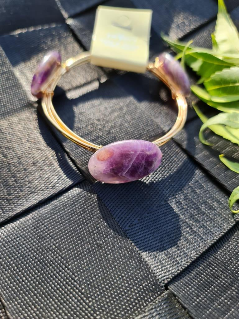 Purple Stone Bracelet