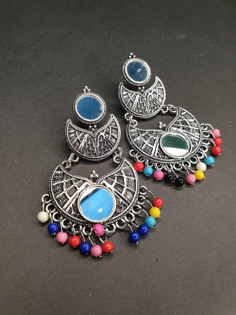 Fancy Multi Beaded Earrings