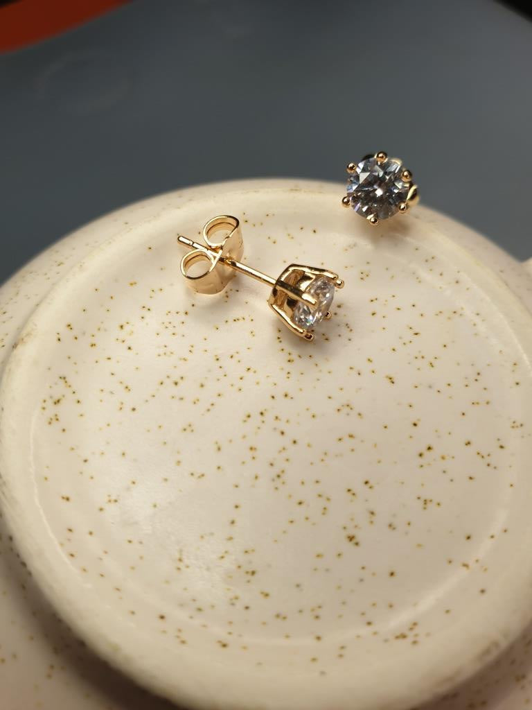 Sparkly Crystal Stud Earrings