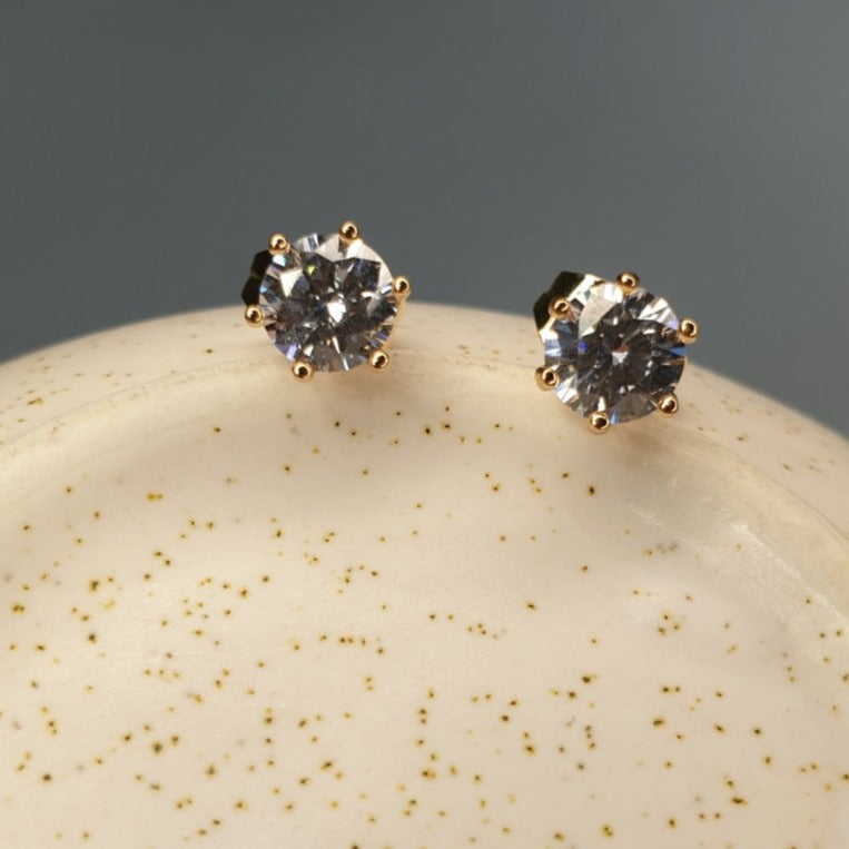 Sparkly Crystal Stud Earrings