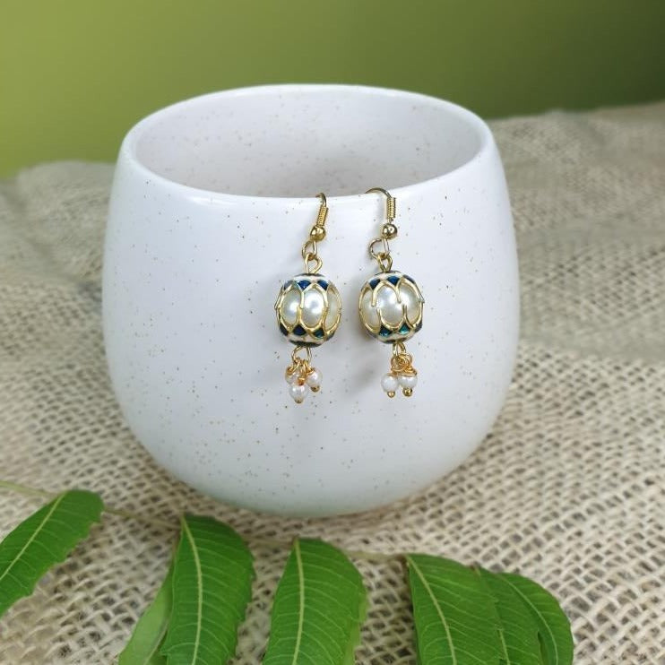 Traditional Bead Jhumki Earring