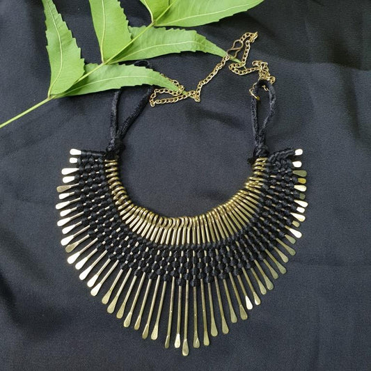 Egyptian Necklace Black