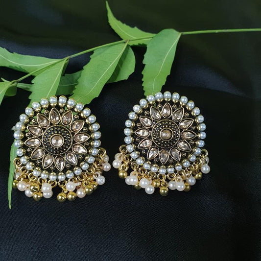 Traditional Fancy Golden Earrings