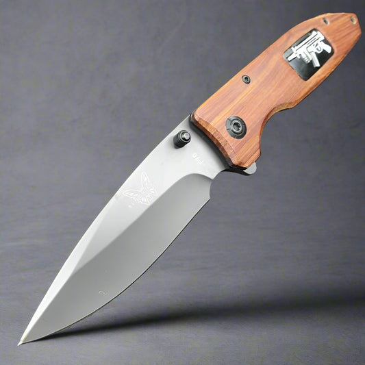 BENCHMADE Knife - F70 DeadPool Style Pocket Knife