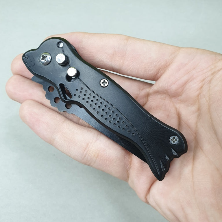 Mini Folding Knife with Safety Lock Button | Random Design