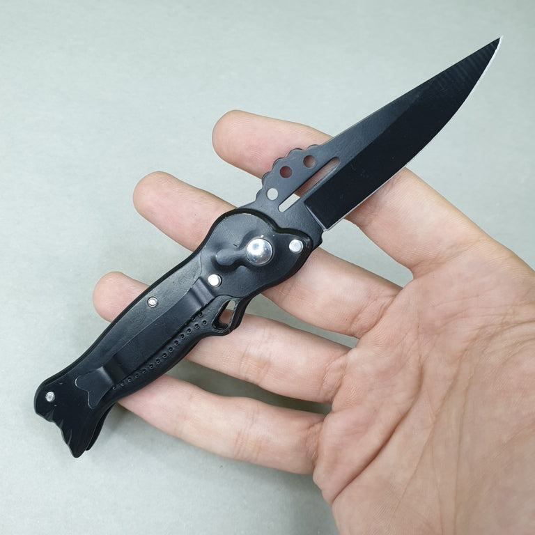 Mini Folding Knife with Safety Lock Button | Random Design