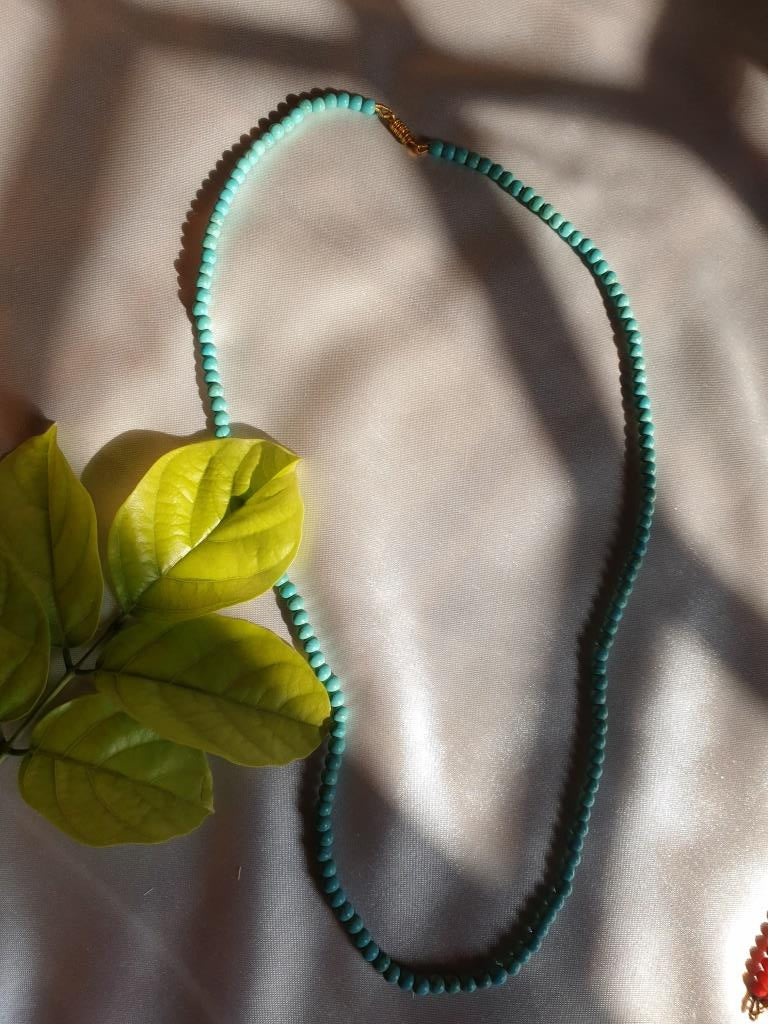 Turquoise beaded chain