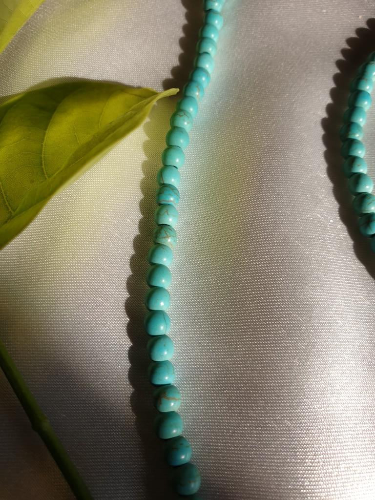 Turquoise beaded chain