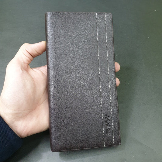 Leather Wallet BOGESI | Long | 13 Card Slots | Can Fit a Mobile Phone