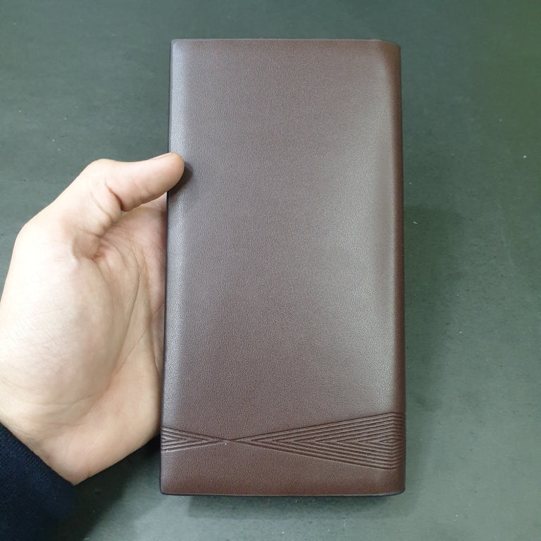 Leather Wallet BOGESI | Long | 6 Card Slots | Can Fit a Mobile Phone