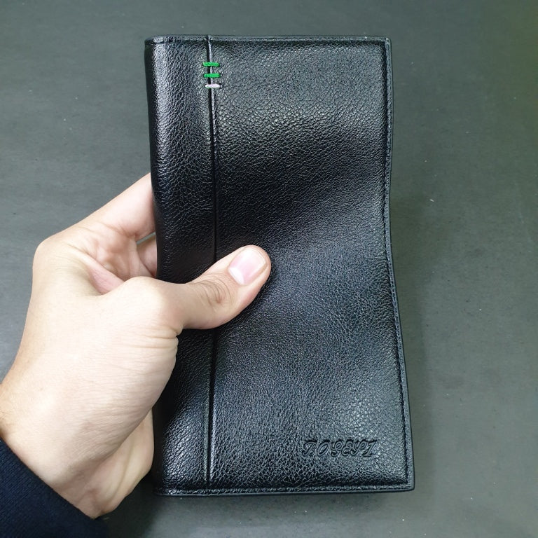 Leather Wallet BOGESI | Long | 6 Card Slots | Can Fit a Mobile Phone