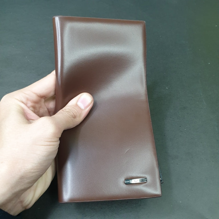 Leather Wallet BOGESI | Long | 6 Card Slots | Can Fit a Mobile Phone