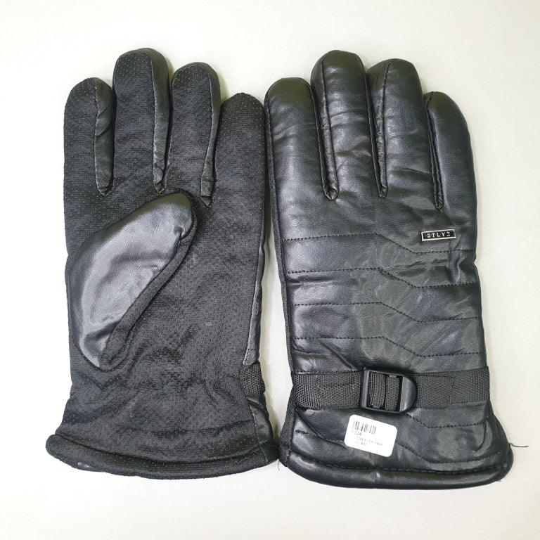 Winter Leather Gloves Full | Biking Friendly | Local Made in Sialkot, Pakistan