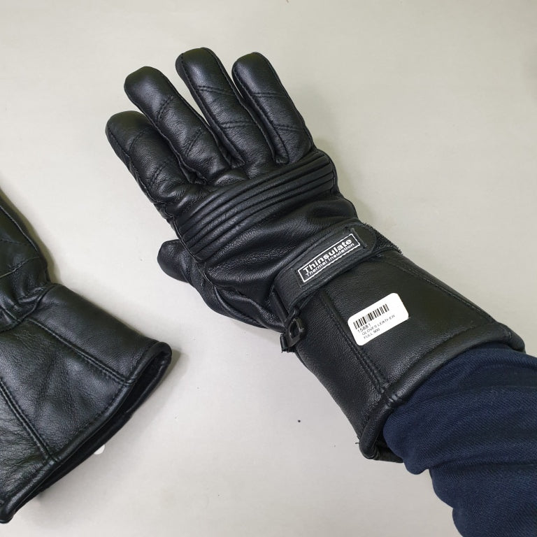 Winter Leather Gloves Full Long | Biking Friendly | Imported