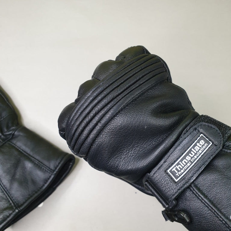 Winter Leather Gloves Full Long | Biking Friendly | Imported