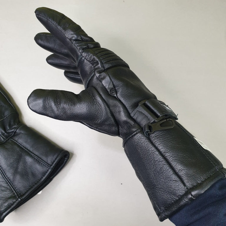 Winter Leather Gloves Full Long | Biking Friendly | Imported