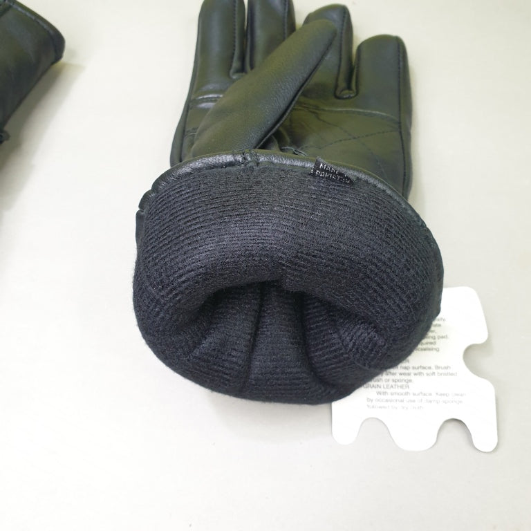 Winter Leather Gloves Full Long | Biking Friendly | Imported