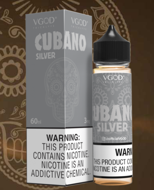 VGOD CUBANO SILVER Flavor by SaltNicLabs | 60ml-0/3/6/12/18mg