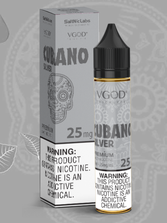 VGOD CUBANO SILVER Flavor by SaltNicLabs | 30ml-25/50mg