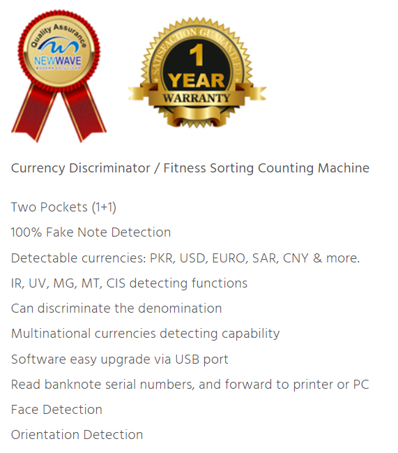 NewWave Cash Counting Machine | NW-1100 | Available on Demand