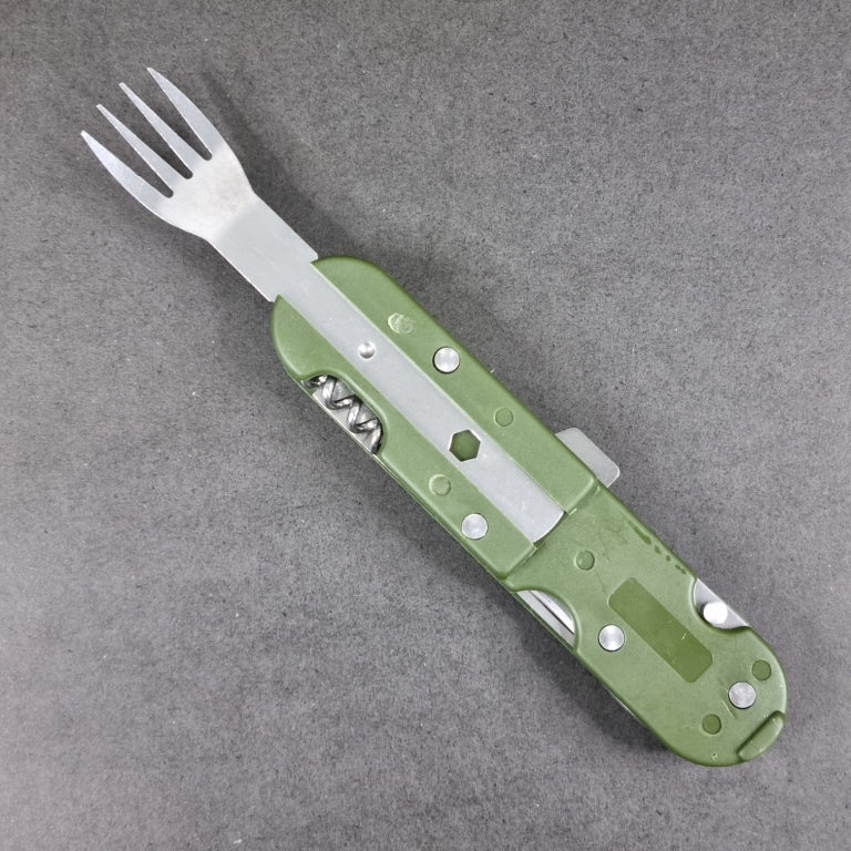 Camping Cutlery Multi-Tool 5 in 1 | with pouch