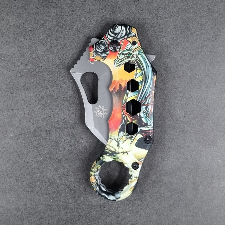 Folding Karambit Knife - DERESPINA X73