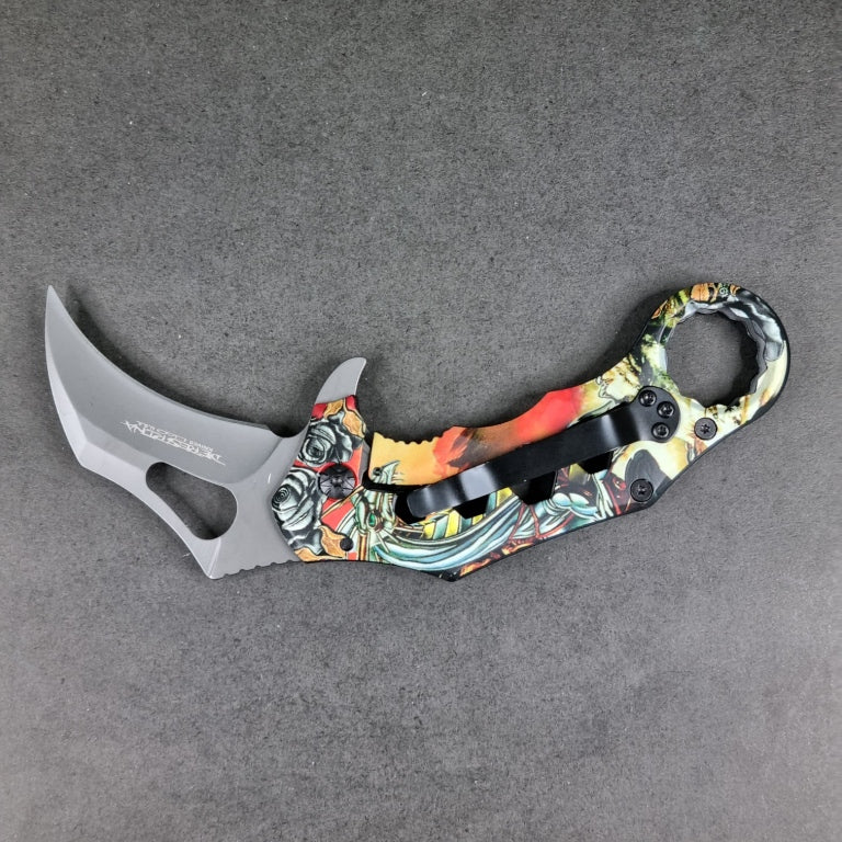 Folding Karambit Knife - DERESPINA X73