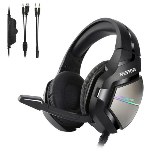 Faster Blubolt BG-200 Gaming Headset/Headphones | Noise Cancelling Microphone