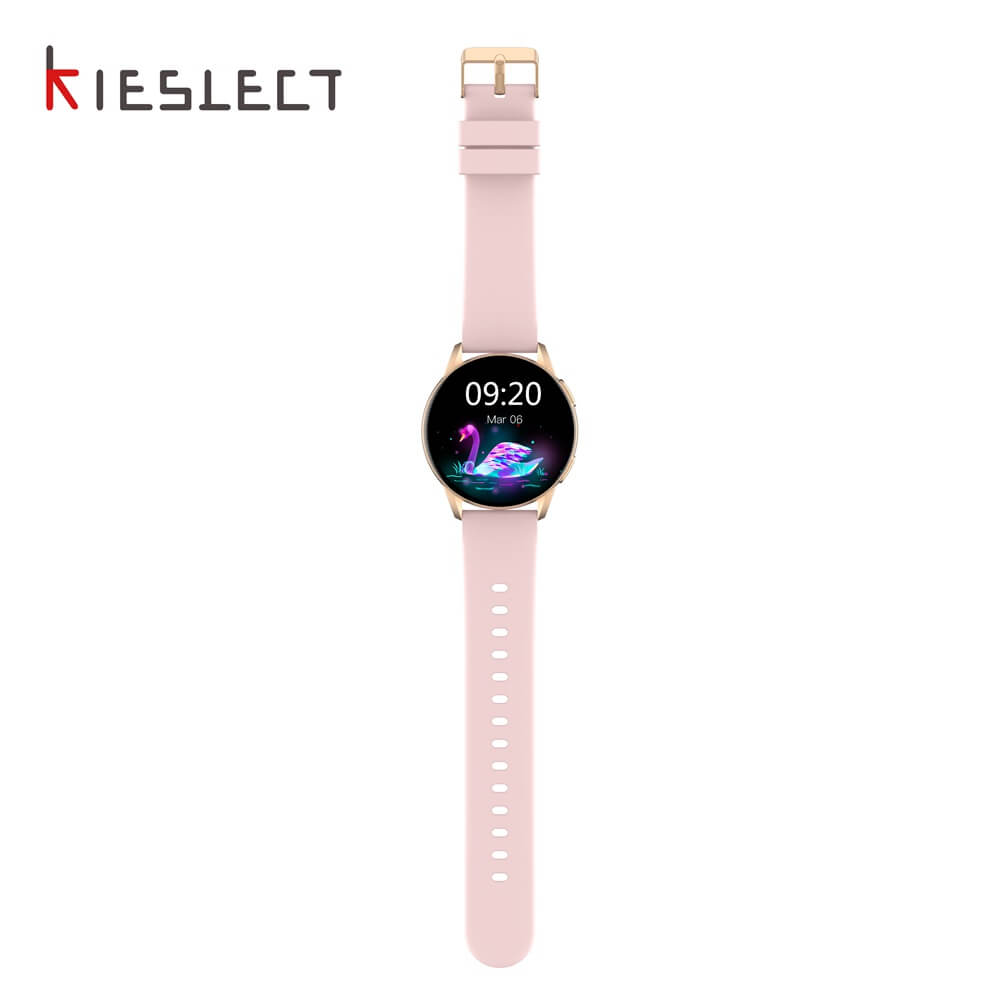 KIESLECT L11 Pro Ladies Round Dial SmartWatch | IP68 | Silicone Strap