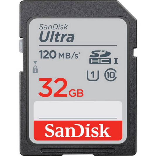 Sandisk 32GB Ultra SDHC UHS-I SD Card | Speed Upto 120 MB/s